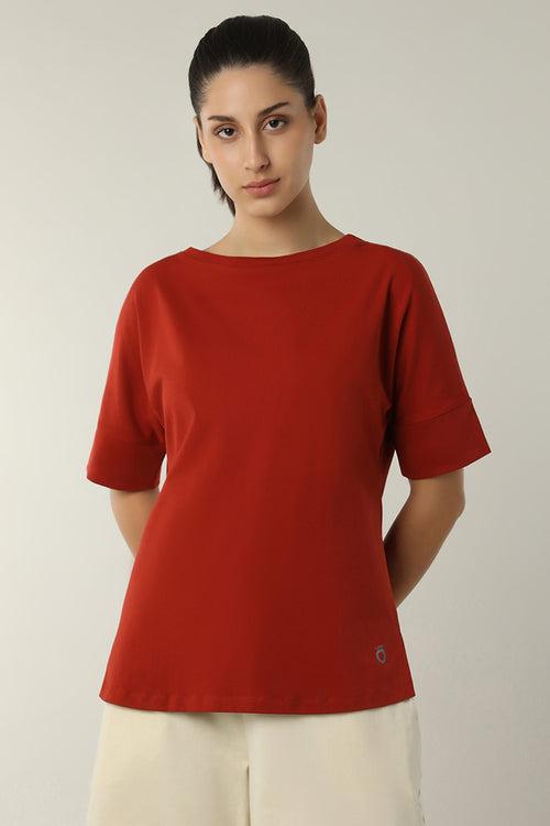 Elements Long Length Tee - Intense Rust