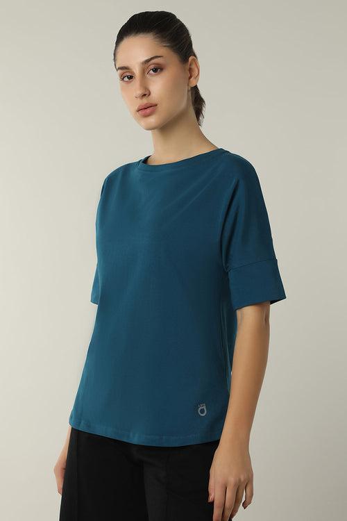 Elements Long Length Tee - Legion Blue