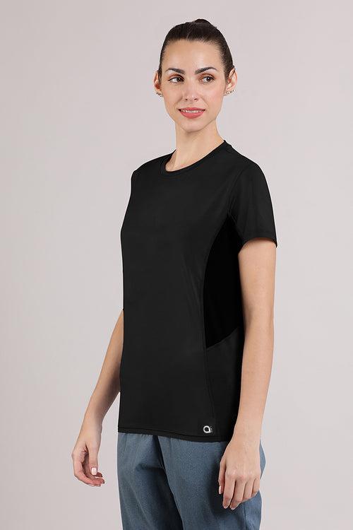 Flaunt Workout Tee - Black