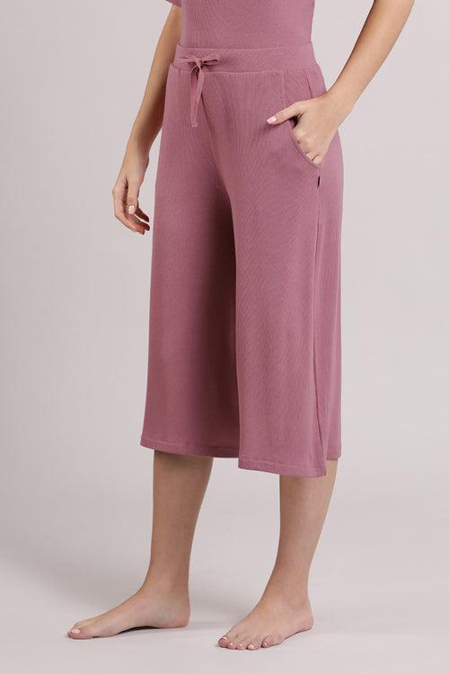 Serene Dream Culottes - Mesa Rose