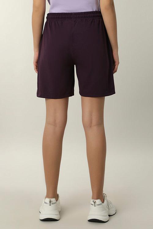 Essential Relaxed Shorts - Plum Perfect