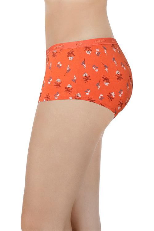 Printed Low Rise Assorted Boyshorts (Pack of 2 Colors & Prints May Vary)