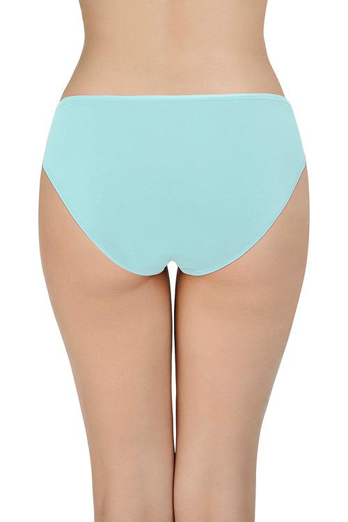 Assorted Low Rise Bikini Panties (Pack of 5 Colors & Prints May Vary)