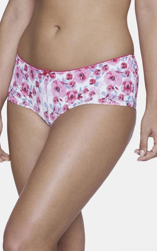 Ultimo Summer Bloom Boyshorts - Cranberry Print