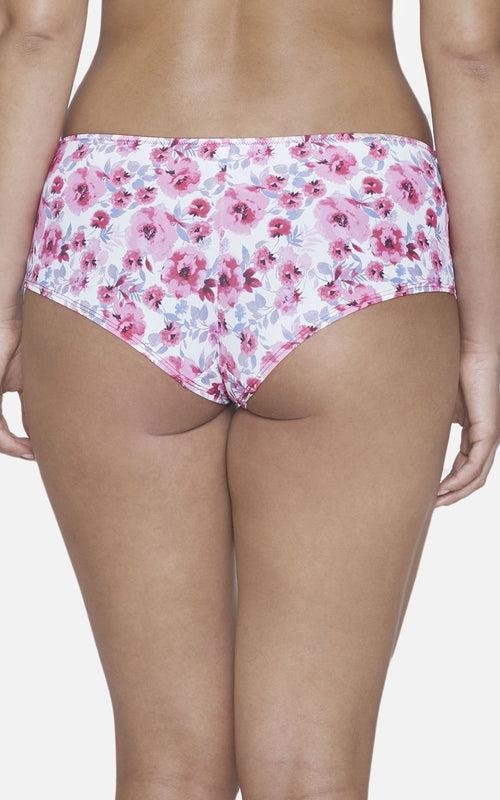 Ultimo Summer Bloom Boyshorts - Cranberry Print