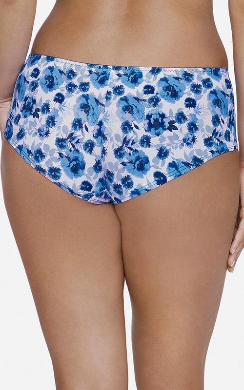 Ultimo Summer Bloom Boyshorts - Imperial Blue Print