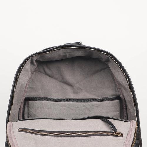 Weaved Journey Leather Backpack