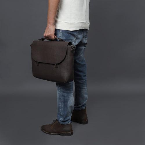 London Leather Briefcase