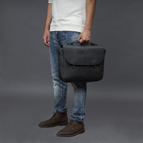 London Leather Briefcase