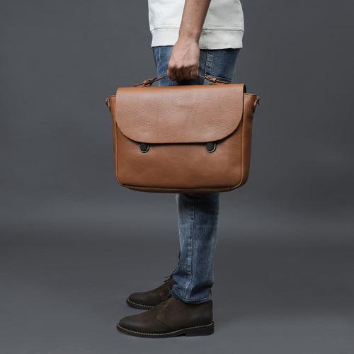 London Leather Briefcase