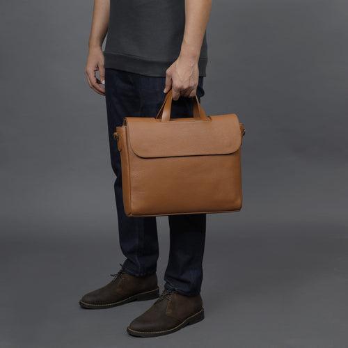 Muse Leather Briefcase