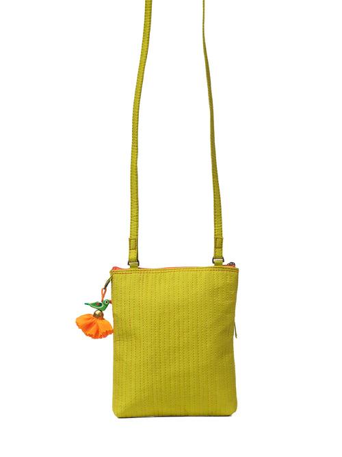 Lime Green Quilted Ria Bag