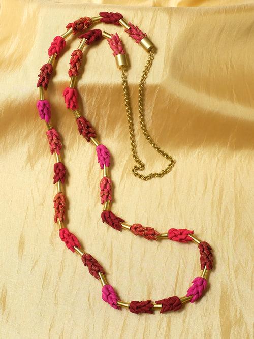 Red Multi Raceme Mala