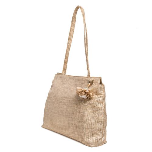 Gold Silver Rozana Shoulder Bag