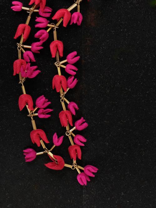 Bahar Red Pink Necklace
