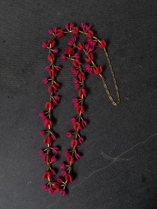 Bahar Red Pink Necklace