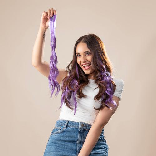 Lavender Haze Coloured Strands