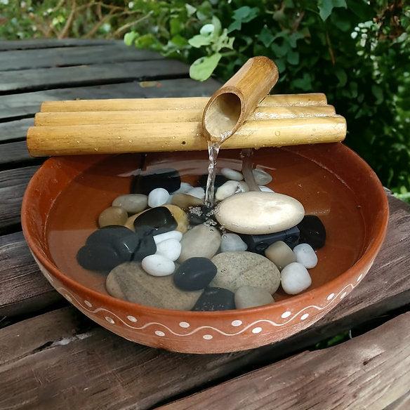 Casa De Amor Spout | Bamboo Fountain | Without Base Bowl