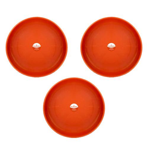 Casa De Amor Premium Terracotta Bottom Tray for Pots | Durable Plant Saucer Plate | Garden Pot Base Plate