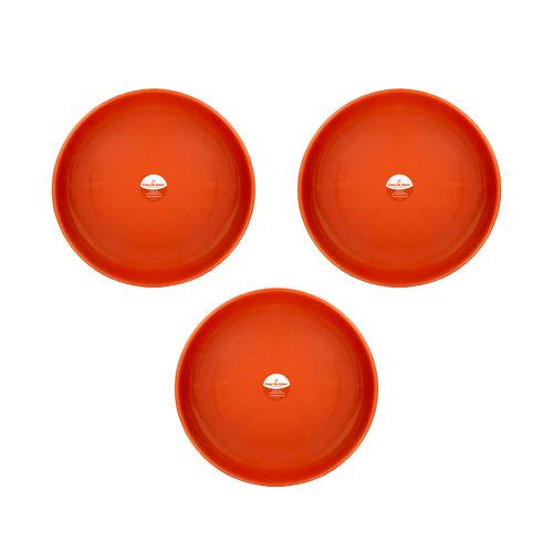 Casa De Amor Premium Terracotta Bottom Tray for Pots | Durable Plant Saucer Plate | Garden Pot Base Plate