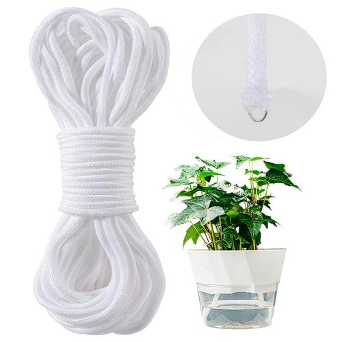 Casa De Amor Self Watering Wick Cord- Automatic Plant Watering System for Vacation Plant Care - DIY Potted Plant Sitter Rope for Indoor & Outdoor Gardens