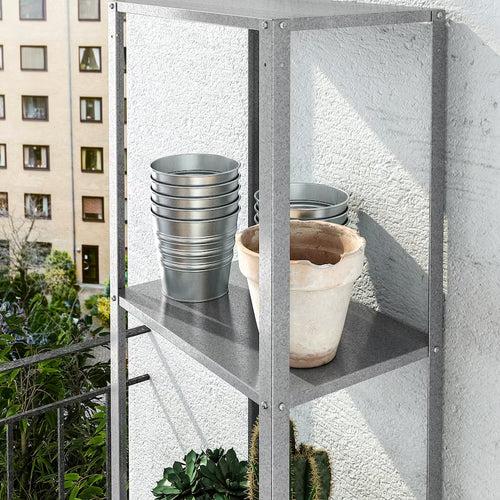 Casa De Amor storage unit for Perfect for flower pots on a balcony, indoors and outdoors (Weight 16 kg) Set of 1