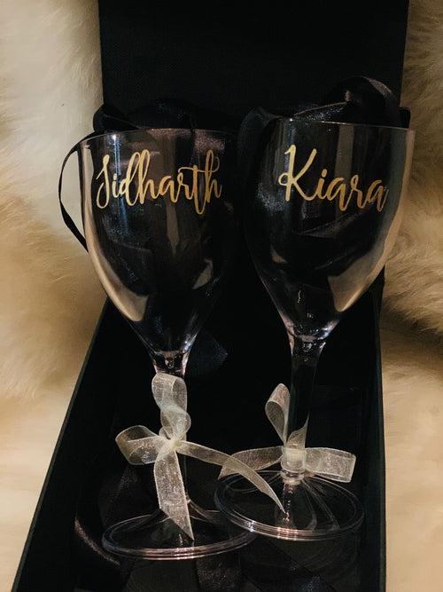 Unbreakable Palace Collection Custom wine glasses