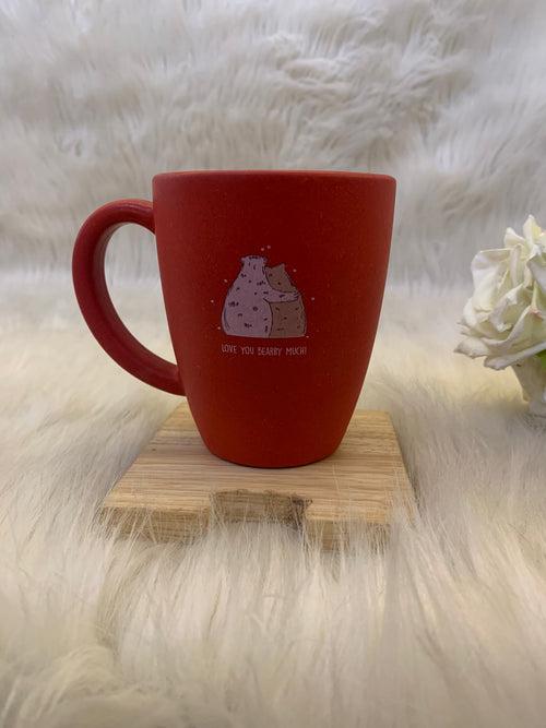 Red Rice Husk Coffee Mug - Valentine Special