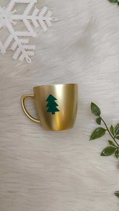 Unbreakable Teacup - Set of 1- Christmas tree