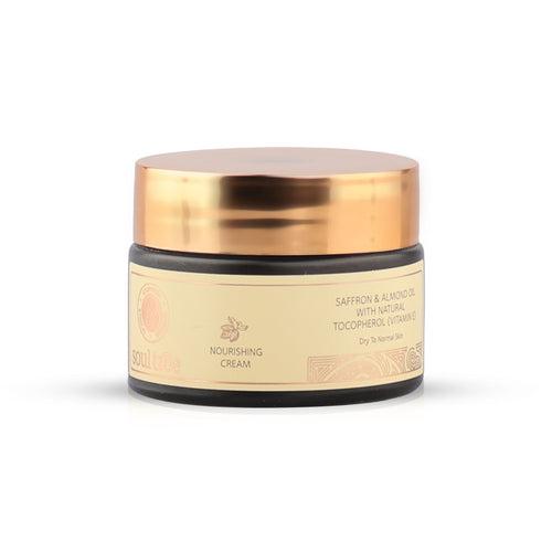 Nourishing Cream - Saffron & Almond Oil with Natural Vitamin E