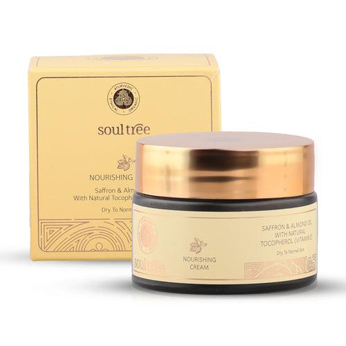 Nourishing Cream - Saffron & Almond Oil with Natural Vitamin E