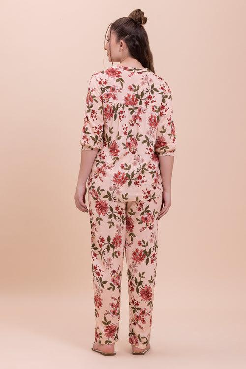 Summer Floral cotton Co-ord