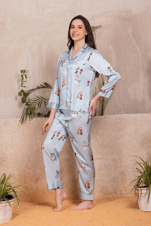 Love for Cats Summer Pj set