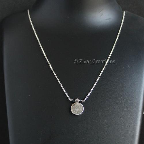 Plain Coin Silver Mangalsutra