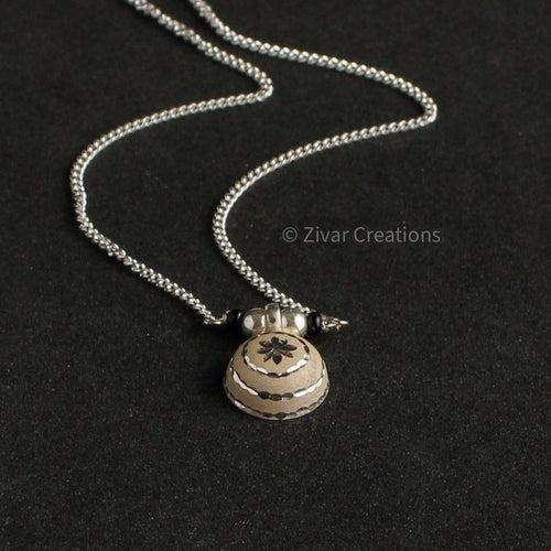 Fancy 925 Silver Vati Chain Mangalsutra