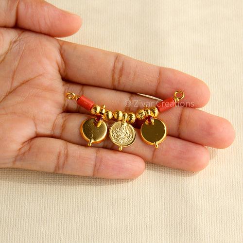 Lakshmi Coin Mangalsutra Pendant