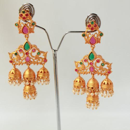 Long Gorgeous Jhumki Earrings