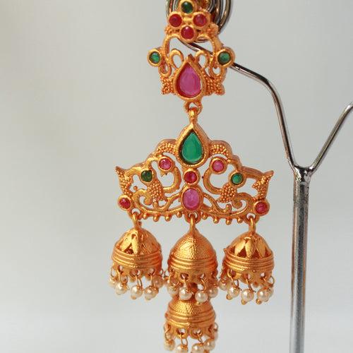 Long Gorgeous Jhumki Earrings