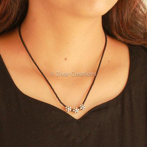 Flower Pendant Mangalsutra