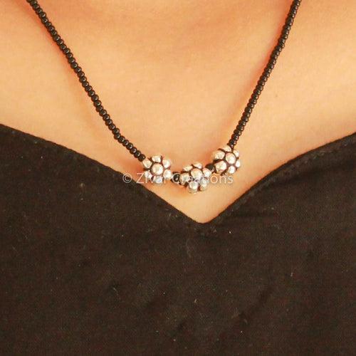 Flower Pendant Mangalsutra