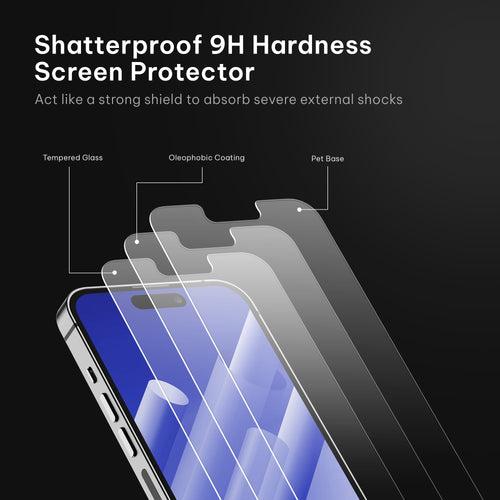 iPhone 15 Plus Screen Protector -Set of 2