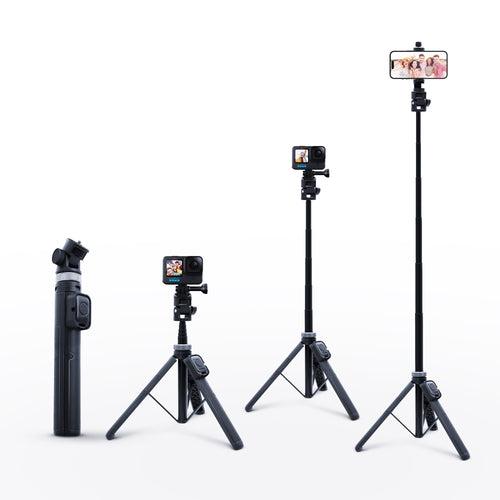 SKYVIK Selfie Stick/Foldable Tripod Stand SIGNIPOD for Smart-phones and GoPro with Bluetooth remote