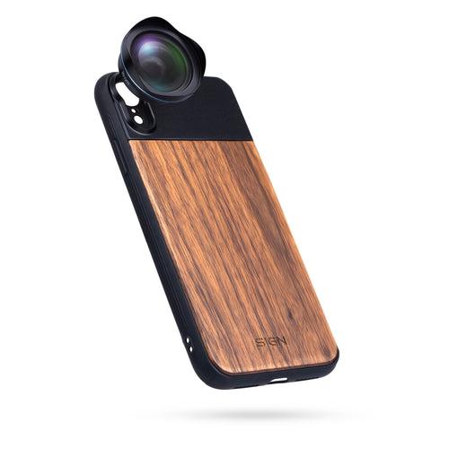 SKYVIK SIGNI One Wooden Mobile Lens case (iPhone XR)