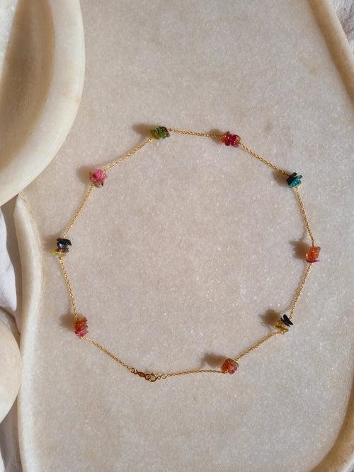 iyet - Tourmaline uncut choker