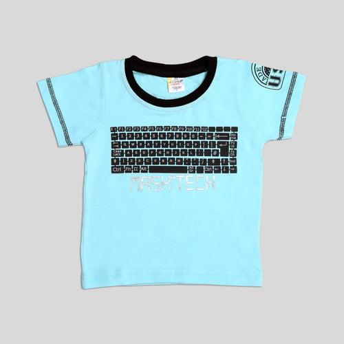 QWERTY Playtime Tshirt & Denim Shorts set(Regular Fit)