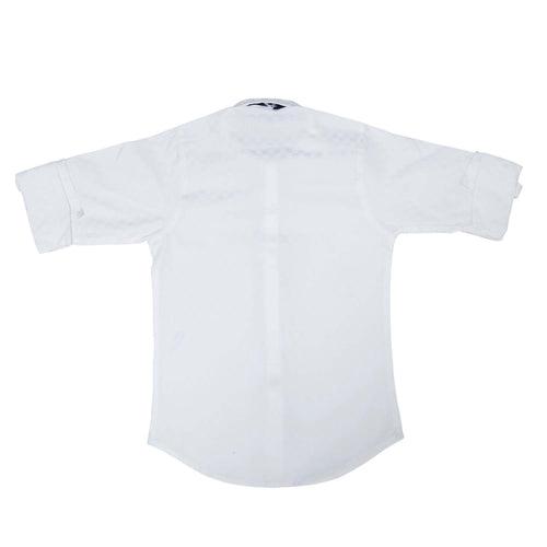 MashUp White Satin Club wear Shirt