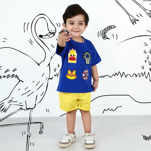 Get your little dude ready to play with our cartoon set!