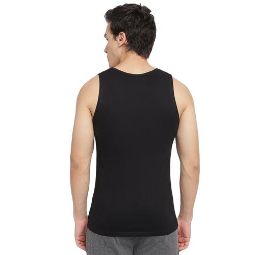 La Intimo 100% Cotton Innerwear Vest for Men