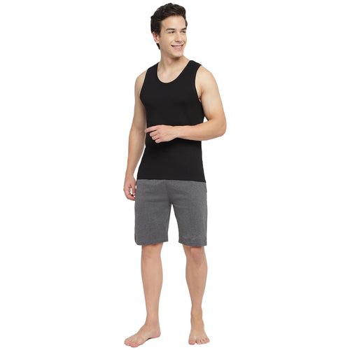 La Intimo 100% Cotton Innerwear Vest for Men