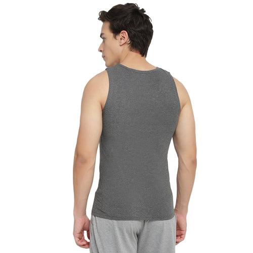 La Intimo 100% Cotton Innerwear Vest for Men